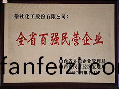 2004年(nian)山西省百強民(min)營(ying)企(qi)業