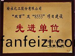 2006年晉中(zhong)市(shi)項(xiang)目建設先進單(dan)位